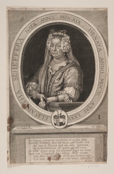 Elisabeth Scheffer door Hubert Schaten