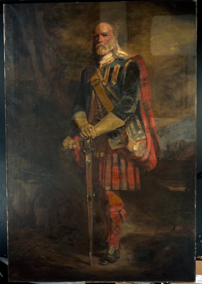 John Gordon van Glenbucket door Hubert von (studio of) Herkomer