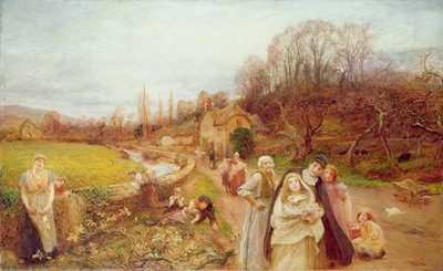 Terug naar het Leven door Hubert von Herkomer
