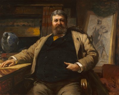 H. H. Richardson, 1886 door Hubert von Herkomer