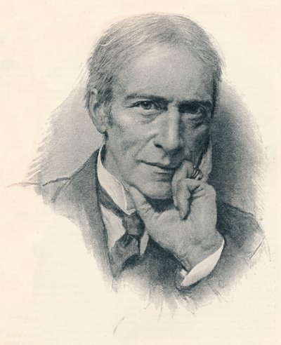 Zelfportret, ca. 1900 door Hubert von Herkomer