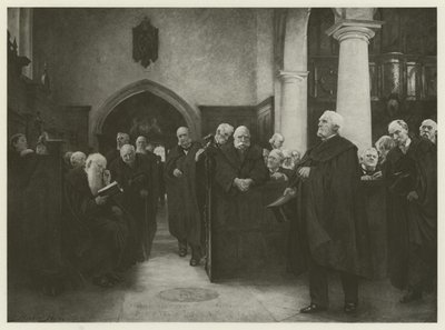 De Charterhouse-kapel door Hubert von Herkomer