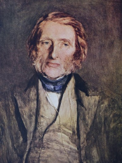 Portret van John Ruskin door Hubert von Herkomer