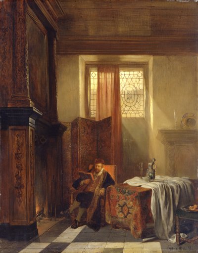 De Filosoof, 1844 door Hubertus van Hove