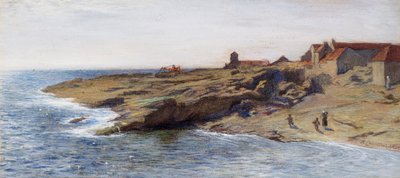 Aan de Kust van Fife door Hugh Cameron