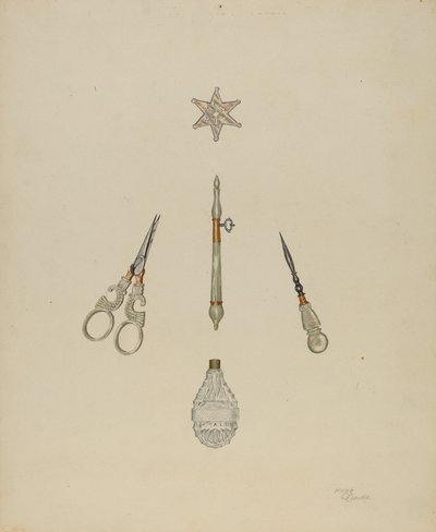 Boudoir Set door Hugh Clarke