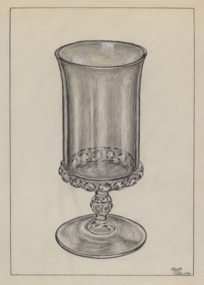 Drinkglas door Hugh Clarke
