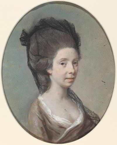 Lady Holland (Lady Mary Fitzpatrick) door Hugh Douglas Hamilton