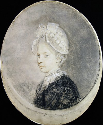 Koningin Charlotte door Hugh Douglas Hamilton