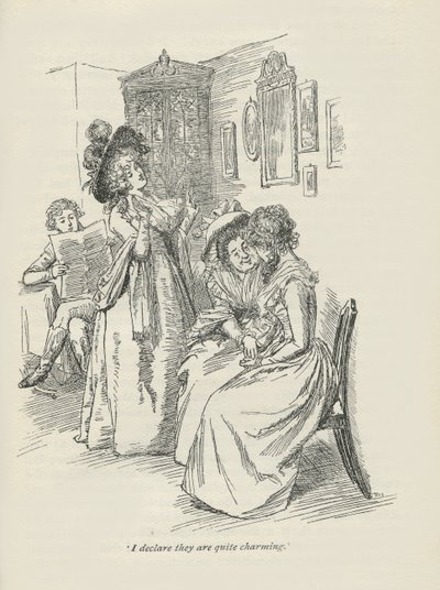 Ik verklaar dat ze heel charmant zijn, 1896 door Hugh Thomson