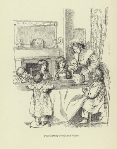 Illustratie voor Amos Barton door Hugh Thomson