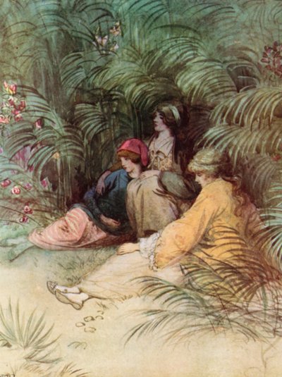 Illustratie voor J M Barrie