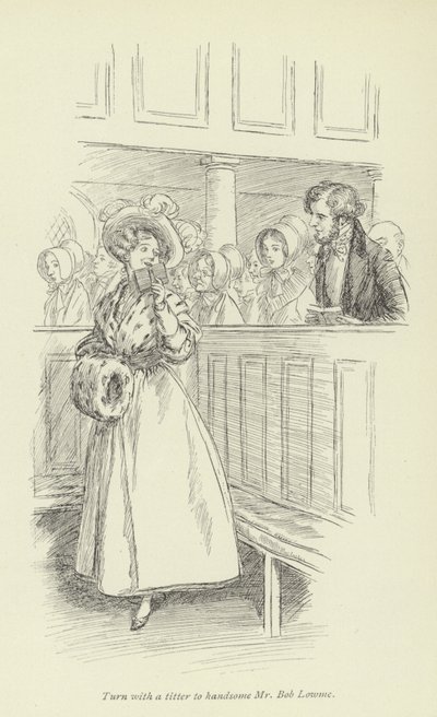 Illustratie voor Janets Berouw door Hugh Thomson