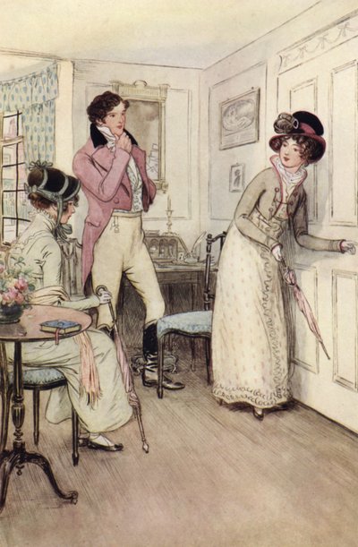 Illustratie voor Quality Street door Hugh Thomson