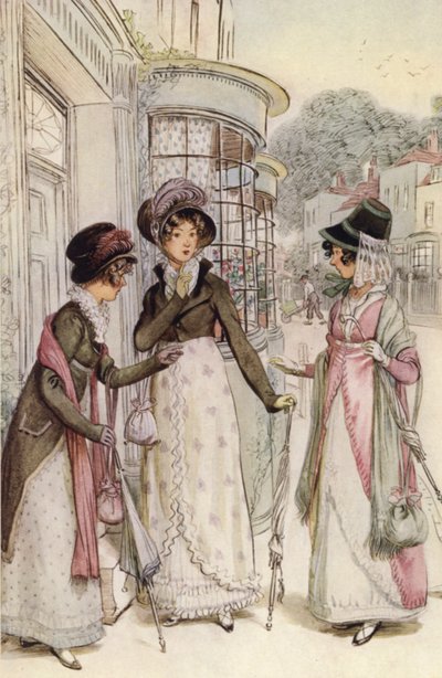 Illustratie voor Quality Street door Hugh Thomson