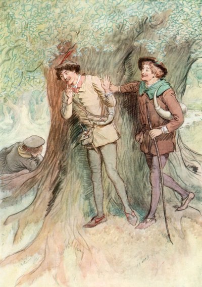 Illustratie voor Shakespeare