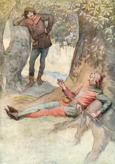 Illustratie voor Shakespeare
