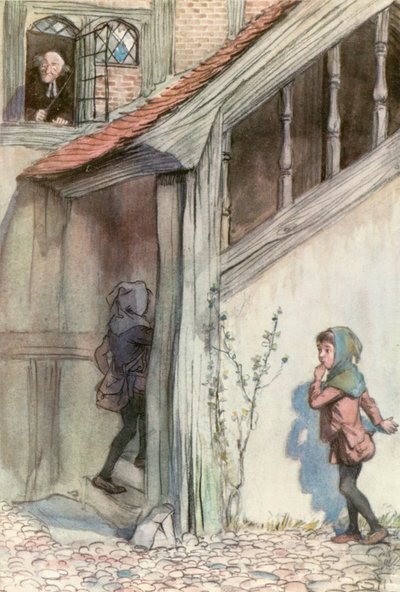 Illustratie voor Shakespeares Zoals het u bevalt door Hugh Thomson