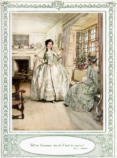 She Stoops to Conquer door Hugh Thomson