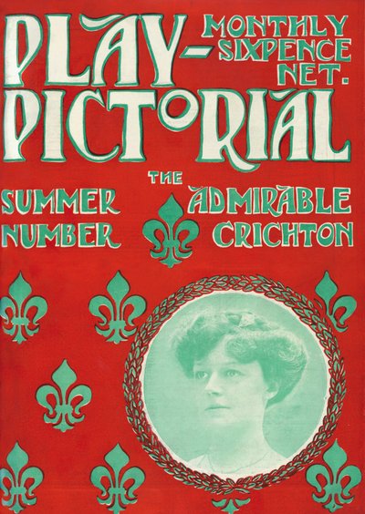 Toneel Picturale Omslag - J M Barrie De bewonderenswaardige Crichton door Hugh Thomson