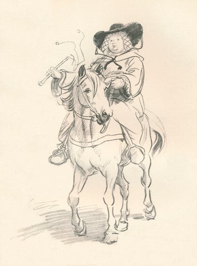 Voorlopige schets voor De vrouw van Bath door Hugh Thomson