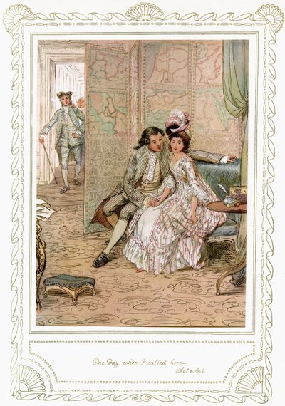 Toneelstuk van Richard Brinsley Sheridan door Hugh Thomson