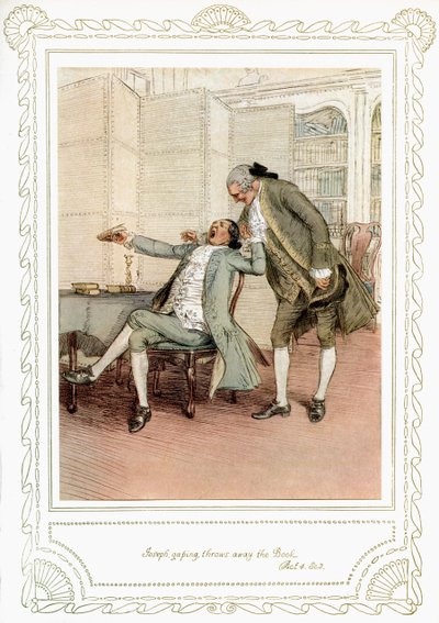 Toneelstuk van Richard Brinsley Sheridan door Hugh Thomson