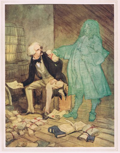 Landmeter Pugh en Hawthorne door Hugh Thomson