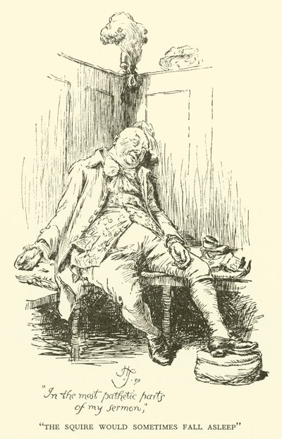 De landheer viel soms in slaap door Hugh Thomson