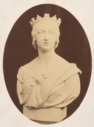 Kopie van een Buste van Hare Majesteit Koningin Victoria, door Joseph Durham door Hugh Welch Diamond