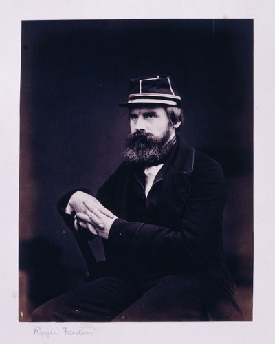 Portret van Roger Fenton door Hugh Welch Diamond