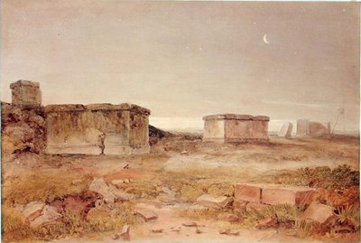 Oude Sarcofagen, Galatea, bij Dageraad door Hugh William Williams