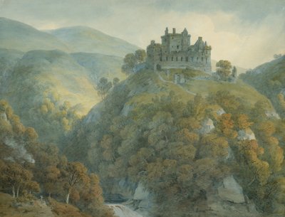 Kasteel Campbell, Clackmannanshire door Hugh William Williams