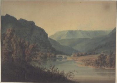 Uitzicht op Braemar, Noordelijke Hooglanden door Hugh William Williams
