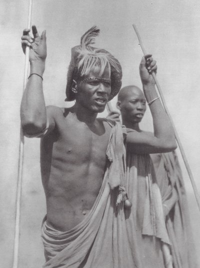 Afrika: Shilluks door Hugo Adolf Bernatzik