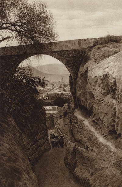 Mexico: San Andres Chalchicomula, staat Puebla (z/w foto) door Hugo Brehme