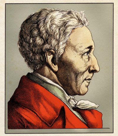 Albrecht Daniel Thaer (1752-1828) door Hugo Bürkner