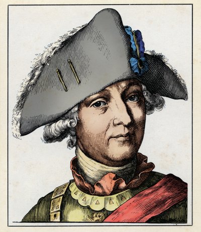 Friedrich Wilhelm von SEYDLITZ door Hugo Bürkner