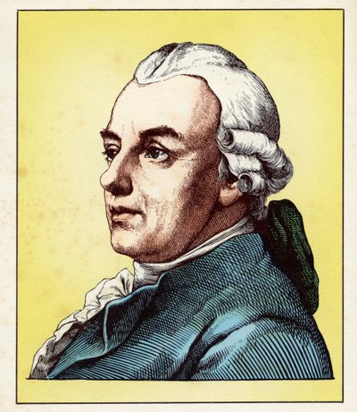 Gotthold Ephraim Lessing (22 januari 1729-15 februari 1781) door Hugo Bürkner
