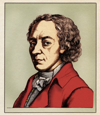 Johann Elert BODE (19 januari 1747-23 november 1826) door Hugo Bürkner