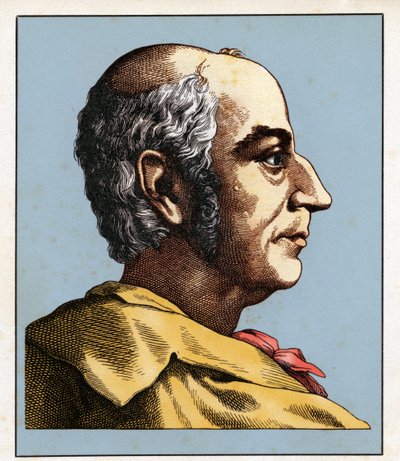 Johann Heinrich Jung-Stilling (12 september 1740-2 april 1817) (gravure) door Hugo Bürkner