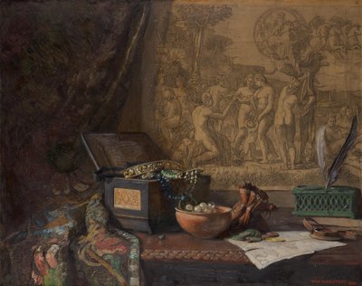 Stilleven met Parijs oordeel door Hugo Charlemont