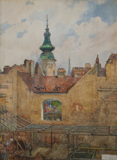 Toren van St. Anna door Hugo Charlemont