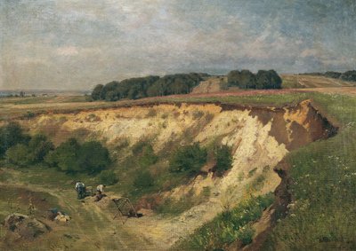 De zandgroeve door Hugo Darnaut