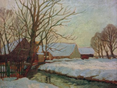 boerderij door Hugo Hatzler