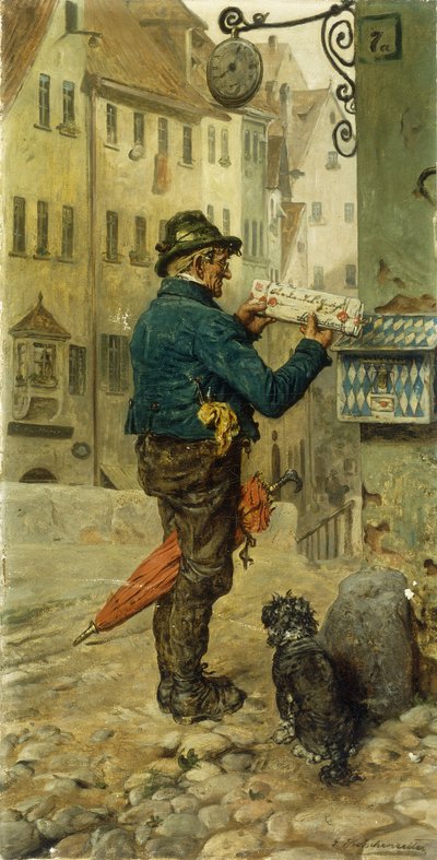 De dagelijkse post door Hugo Kotschenreiter