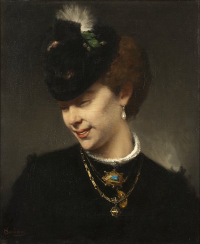 Een Parijse Dame door Hugo Salmson