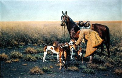 In de dorre steppe door Hugo Ungewitter