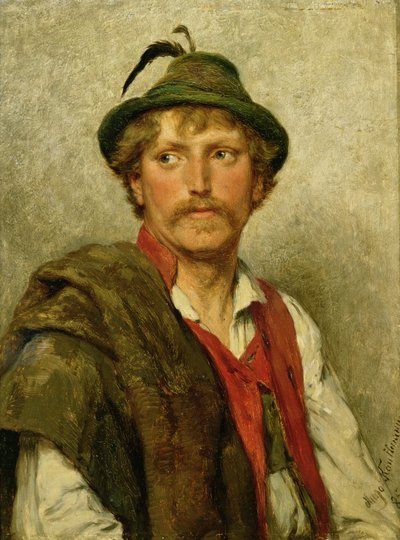 Onbekend beeld door Hugo Wilhelm Kauffman