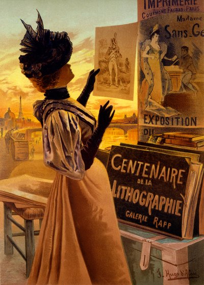 Honderd jaar lithografie bij Galerie Rapp, Parijs door Hugo d